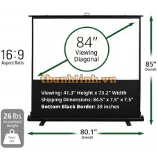 Màn chiếu 84-inch Elite Screens F84XWH2